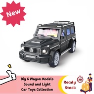 BIG G WAGON Model Car Diecast Car with Sounds and Light Function Door Can be Open Mainan Kereta Mode