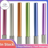 HB 6PCS Metal Color Rod Single-End Pencil Extender Pencil Extender Pen Receptacle Pen Extension Penc