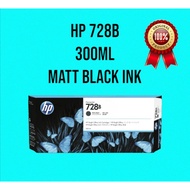 HP 728B 300ml Matte Black DesignJet Ink Cartridge