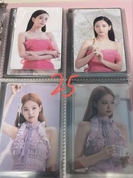 Blackpink Jennie Jisoo 官方小卡