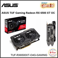 ASUS TUF Gaming Radeon RX 6500 XT OC 4GB GDDR6 [TUF-RX6500XT-O4G-GAMING] (Global Cybermind)