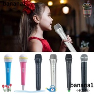 BANANA1 Microphone Prop, Practice Microphone Simulate Speech Mics Toy, Prop Toy Stage Costume Prop K
