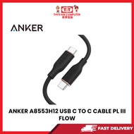 ANKER A8553H12 USB C TO C CABLE PL III FLOW 6FT CABLE