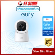 Eufy C210 1080P Indoor Wifi Camera, 360 Panoramic, AI Human Detection, Integrated Eufy Ecosystem