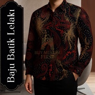 (PMN) Baju Batik Lelaki / Baju Batik Tradisional / Kemeja Batik Lelaki