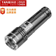 Đèn Pin Cầm Tay Siêu Sáng P90 Mới Nhôm Hợp Kim Chống Nước Sạc USB 5VUSB Đèn Laser Trắng Ngoài Trời Đ