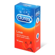 Durex Love 12's Pack Latex Condom (Defective Packaging)