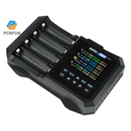 Pcbfun BTS04 Lithium Battery Capacity Tester 18650 Internal Resistance Detector Automatic Charge/Dis