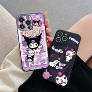 Samsung Galaxy S8 S9 S10 S20 S21 S22 S13 S24 Plus Ultra Lite S20 FE Phone Case Kuromi Cartoon Cover