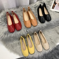 Soft Leather Flat Shoes Mary Jane Shoes
