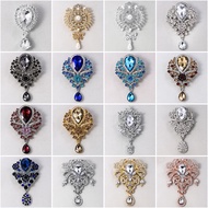 Shirt Brooch European American New Style Crystal Women Clothing Accessories Pin High-End Business