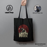 Linkin Park Custom Men's Band Tote Bag Wanita - LINKIN PARK THD