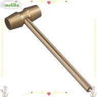 MOLIHA Hammer, Brass Yellow Gavel, Court Prop Judge Hammers Company