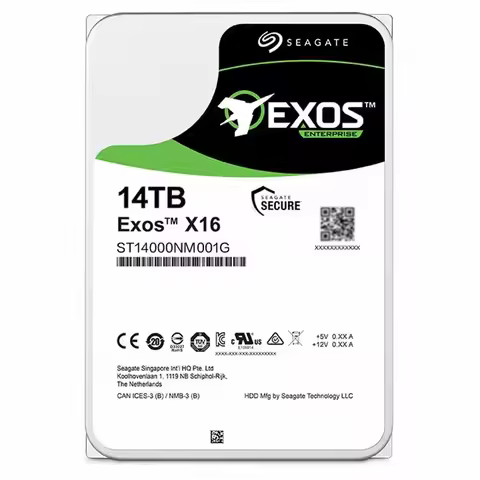 For SEAGATE EXOS SATA 6GB/s 7200RPM 256MB 18TB 16TB 14TB 10TB 8TB 6TB 4TB 2TB 3.5" SATA 3 NAS Hard D