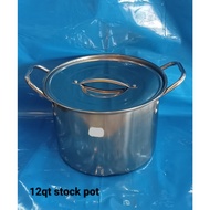 12qt ALUMINUM STOCK POT