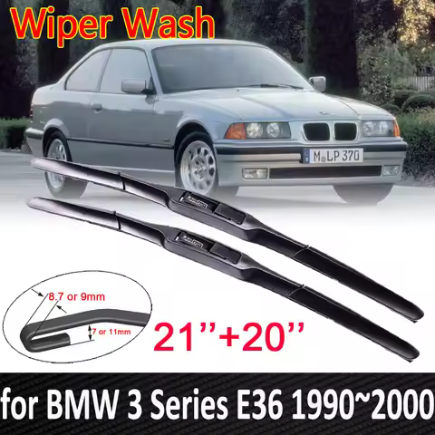 for BMW 3 Series E36 1990~2000 Car Wiper Blades Car Accessories 316i 318i 318is 320i 323i 325i 328i 