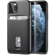 Case IPHONE 11 / 11 Pro / 11 Pro Max ESR Wallet Armor Case with Card Holder Original - Black