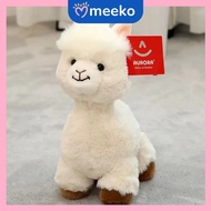 Alpaca teddy bear, soft, high-quality Alpaca stuffed animal MEEKO [Free gift wrapping]