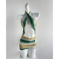 สีเขียว Field Fairy Original ชุดบิกินี ชุดว่ายน้ำ ผู้หญิง เซ็กซี่ ความปรารถนาอันบริสุทธิ์เผ็ดความรู้