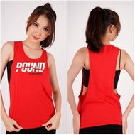 Sports Tank TOP/Sport TOP/ GYM OUTER/ GYM/TANKTOP /POUNDFIT/TOP POUND ROCKOUT
