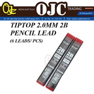 Tip Top 2B Pencil Lead 2.0mm - 1 Tube (TT-333)
