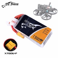 NEW TATTU 1300mAh 75C 11.1V Lipo Battery With XT60 Plug For RC Helicopter Quadcopter FPV Racing Dron