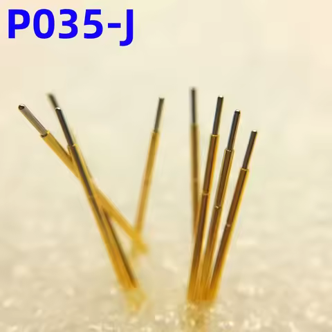 20/100PCS P035-J Small Round Head Spring Test Probe Pogo Pin P035-J1 Dia 0.35mm Needle 12.5mm Circui