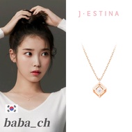 [J.estina] LALA J COLLECTION CUBE Necklace/Korean production + Jewelry case + certificate/IU's pick