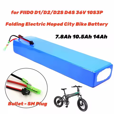 10S3P 36V 7.8Ah 10.5Ah 18650 Rechargeable Lithium Battery Pack 1000W Power Modified Bicycle electric