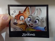 Tokyo Banana x Zootopia 香蕉朱古力夾心餅 特典貼紙 Nick Judy