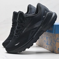 Brooks Adrenaline GTS 23 Cushioning Marathon Nitrogen Jogging Shoes Pure Black