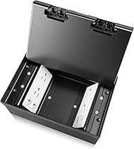 Recessed Flat Hidden Socket Kit with 4 15A AC Receptacle+2 5V 1.5A USB Charging Port+2-Port RJ45 Dat