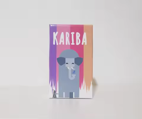 Kariba Card Game | Family Animal Savanna Safari Africa Set Kids New | 2 - 4 Players