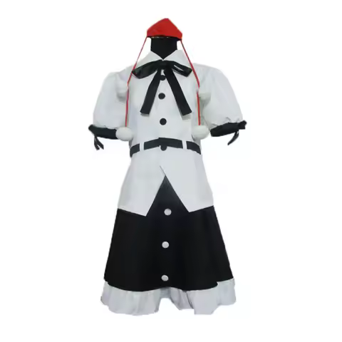 Touhou Project Syameimaru Aya Shameimaru Cosplay Costume with hat Custom Made for Christmas