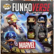 Funkoverse Strategy Game: Marvel 100 Authentic Board Game