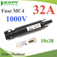 32A Fuse 1000V MC4 With PV4 NSPV Cylinder Inline-Fuse-32A