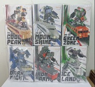 Moon Studio 火車變型合體機械 MS-01 至 MS-06