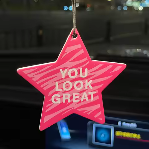 Car Aromatherapy Perfume Air Freshener Japanese Cartoon Animation Rearview Mirror Fragrance Pendant 