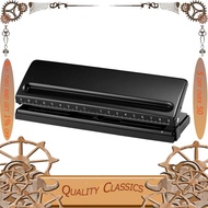 MB-Adjustable 6-Hole Hole Punch Metal Hole Punch Binder Puncher 6 Hole Hole Punch for A4, A5, A6 Adj