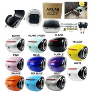 35L Universal ABS Top box Siput Box Allien Motorsikal Box Siput Kilat