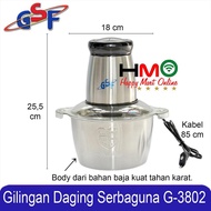 Food Processor Electric Food Chopper GSF-3802 Penggiling Daging Elektrik GSF 3802