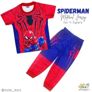 (1Y-7Y) Cheap Boys' Dress Spider Man Dress Children's Pajamas Boys' Sleepwear Boys' and Women's Fabr