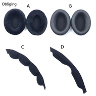 BLING Earpads Cushions Headband for  HD650 600 545 Headset Ear Hood Beam Pad
