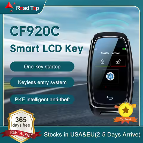 Remote Car Key Modified Universal Smart LCD Key CF920C For Audi Comfortable Entry Auto lock
