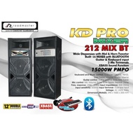 Speaker Roadmaster Kd Pro 212 Mix Bt - 12 Inch Double Aktif + Pasif