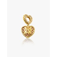 916 Gold Xi Charm