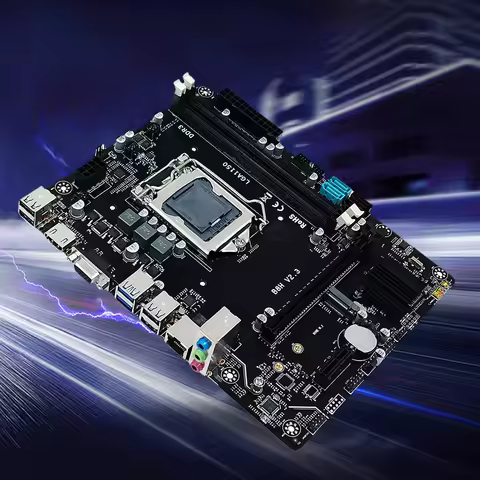 H81 Motherboard Set USB 2.0/3.0 LGA1150 Desktop Motherboard DDR3 RAM Gaming PC Mainboard 16GB Memory