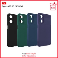 YITAI - YC33 Case Lines Simple Oppo A58 5G Oppo A78 5G