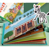 DIY Busy Book Quiet Book Activity Montessori Early Learning 2-5 Years Old