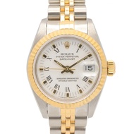 【二手】ROLEXDatejust L 字頭白色羅馬數字 69173 WH/RO K18（黃金）不鏽鋼女士腕錶